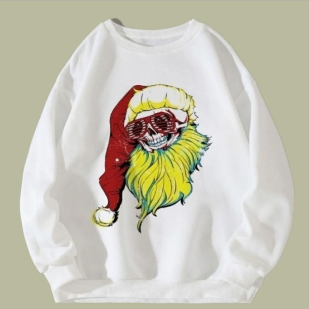 Ladie's Graphic Christmas Sweater, Size Small